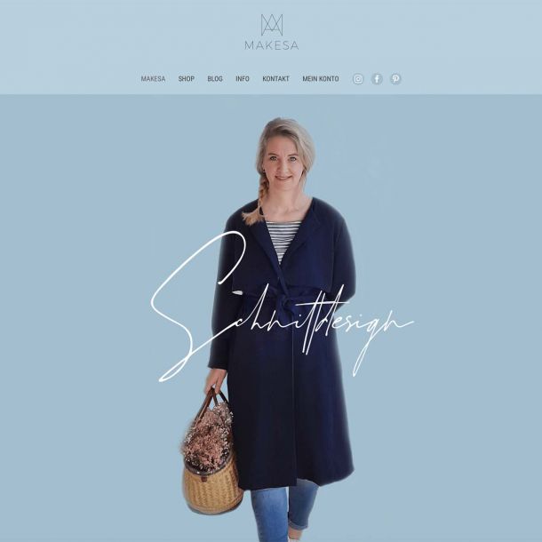 Webdesign für Makesa Schnittdesign